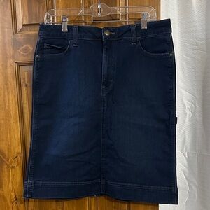 Lee Midnight Blue Denim Skirt